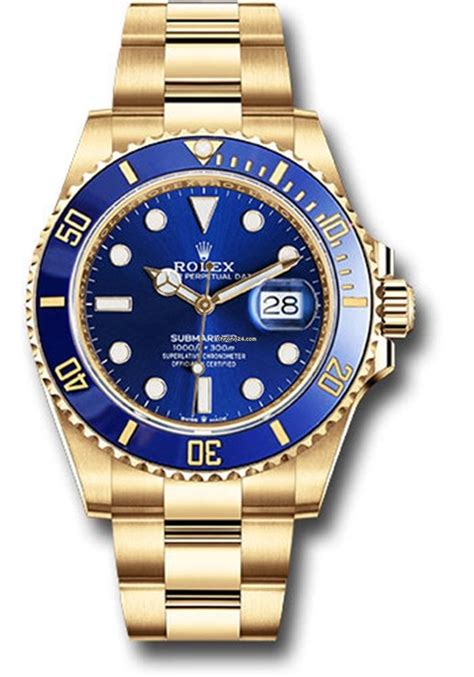 gold and blue rolex submariner|rolex submariner listenpreis.